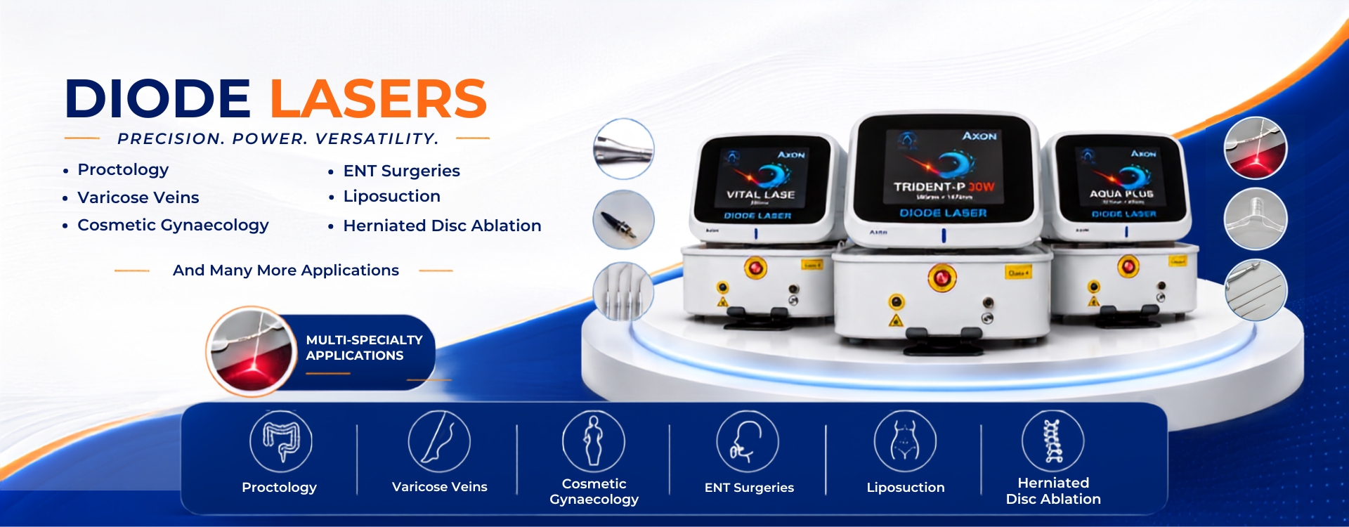 DIODE LASER - Aqua Plus (15W, 1470 nm + 650 nm)