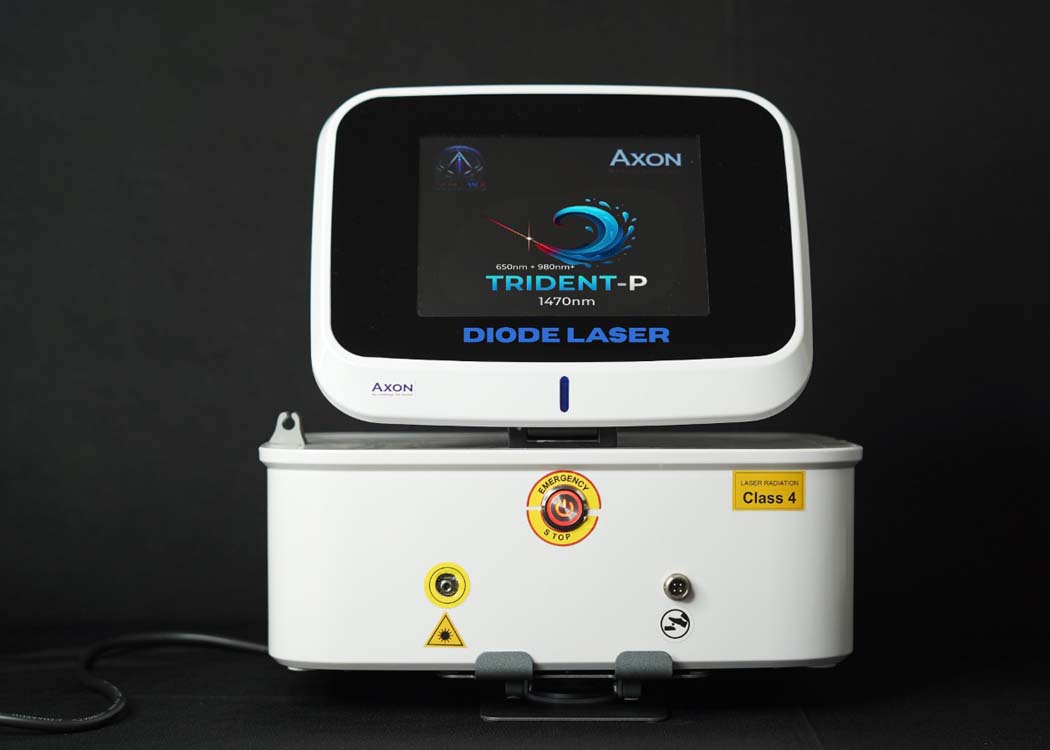 30W DIODE Proctology Laser, Model : Trident-P (650nm+980nm+1470nm)